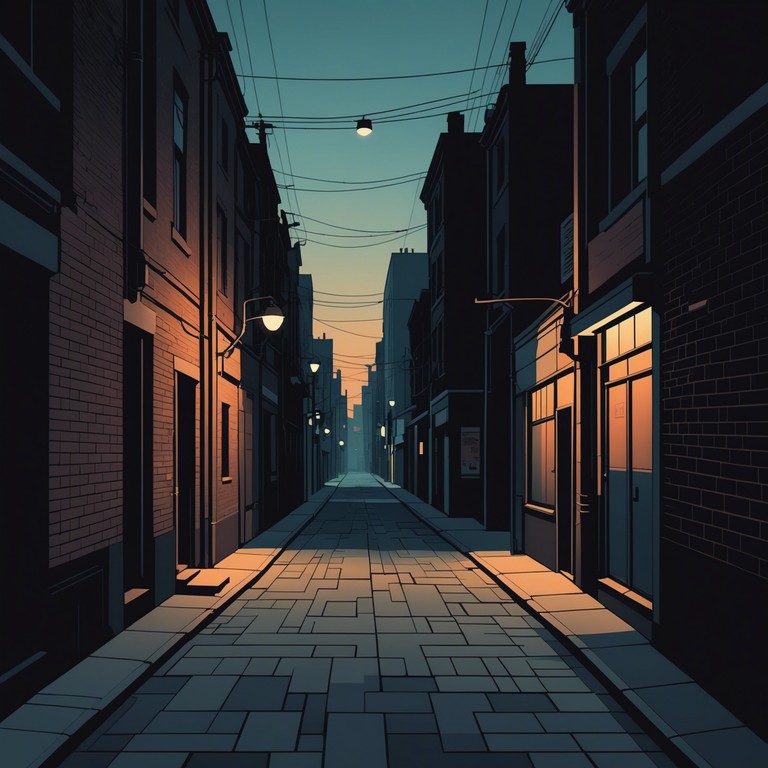 In this track, the deep resonance of a bass guitar sets a brooding backdrop for an urban landscape painted in sounds. Plucking through melodies that mimic the complex layers of city life and the mental states of its inhabitants, the music progresses with a deliberate slowness, masterfully capturing a sense of somber determination mixed with urban anonymity.