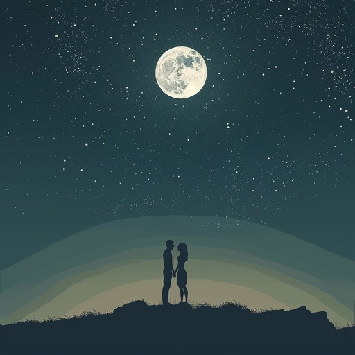 A smooth blend of velvety beats and swooning lyrics, evoking the magic of a moonlit night. A flowing rap verse intertwined with tender piano melodies creates an atmosphere of nostalgic romance and newfound love. The song unfolds like a serenade under the stars, subtle yet powerful, encapsulating the feeling of being in love on a serene night. Ideal for candlelit evenings and heartfelt moments.