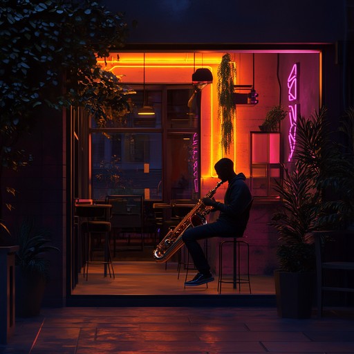 A tranquil and atmospheric lounge track inspired by the calm of a city at night. Smooth saxophone melodies seamlessly blend with rhythmic beats, capturing the serene side of urban life.