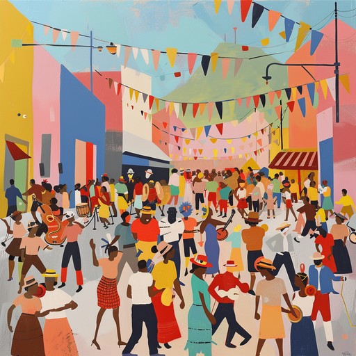 A lively instrumental filled with vibrant samba rhythms and festive street vibes. Perfect for capturing the energy, color, and joy of a bustling carnival, this piece features infectious beats, rhythmic percussion, and uplifting melodies that transport you to the heart of the celebration.