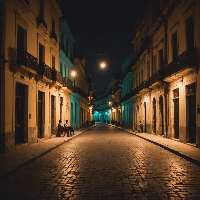 A sultry afro cuban instrumental track that embodies a steamy night in havana, complete with rhythmic complexity and a passionate atmosphere. The track invites listeners to imagine a romantic, moonlit dance amidst cuba’s vibrant cultural backdrop. Elevate your evening with the soft, stirring sounds of conga drums that hint at a deep and enticing narrative of love and mystery.