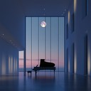 elegant minimalistic piano that dances like whispers in moonlight