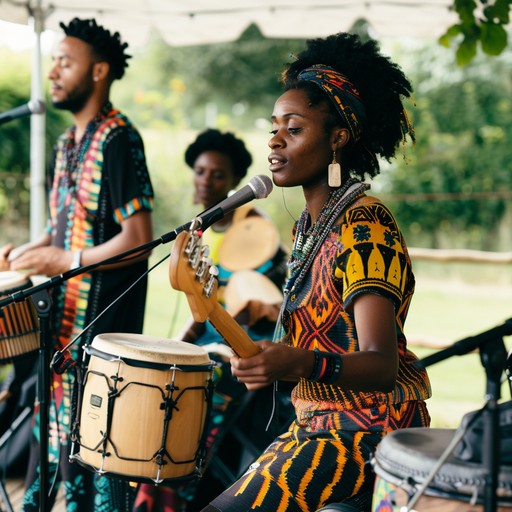 A delightful interplay of rich african percussions and melodious jazzy tunes conjure a fresh yet luxurious summer track. The perfect background for elegant summer gatherings and refined tastes.