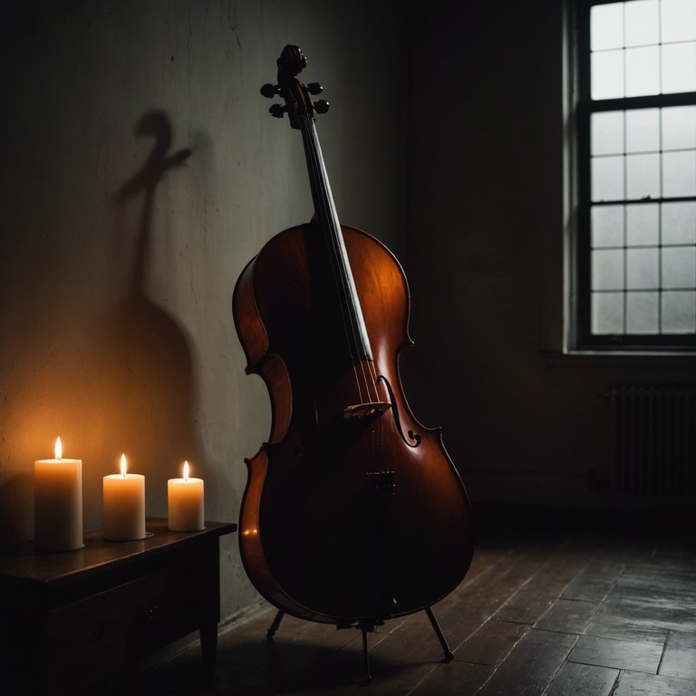 Immerse yourself in an evocative narrative of romance and sensuality. Soft cello lines flirt with silence, creating a vulnerable ambiance that invites listeners into a realm of private passions, as intricate as it is profound