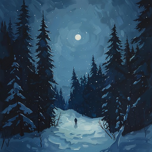 A serene and emotional neoclassical piece that captures the essence of a winter night through delicate piano and lush strings. The melodies intertwine to create a reflective and melancholic atmosphere, perfect for evocative storytelling or deep introspection.