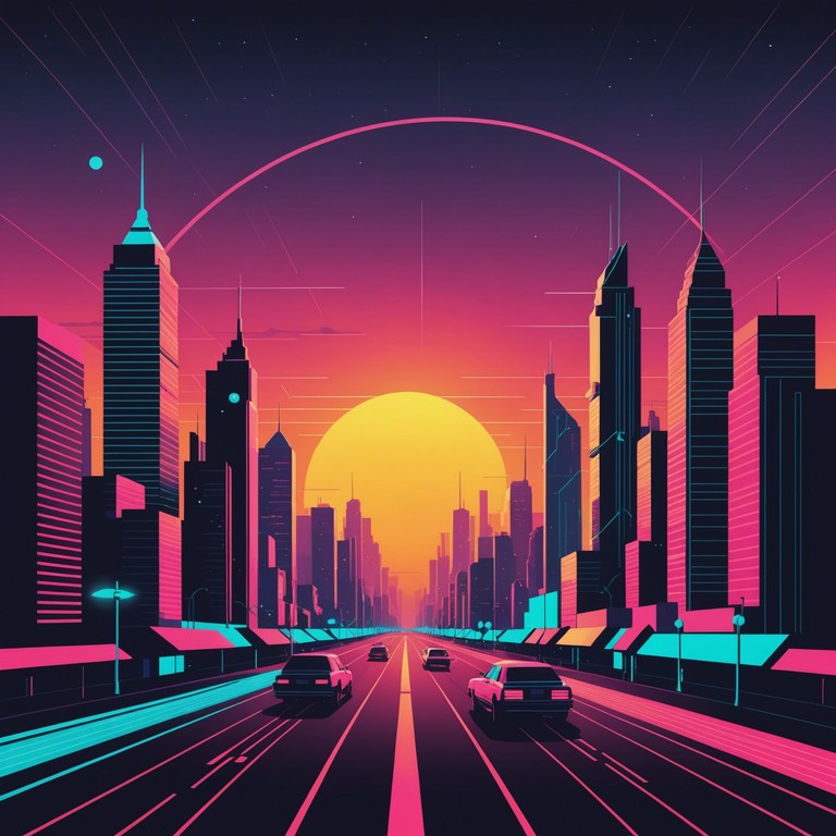 Take a nostalgic leap into a retro future universe filled with glowing neon hues and heart pumping synthesizer beats. This playful, energetic track embodies the spirit of 80s retro aesthetics combined with modern electronic flare, perfect for lifting your mood and adding a splash of color to your day.