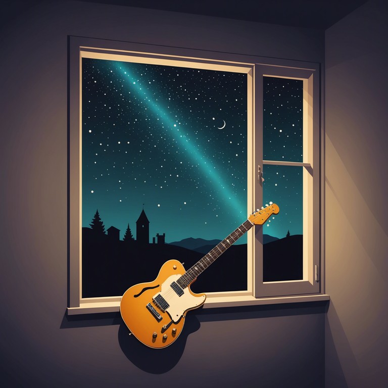 An instrumental track designed to evoke deep emotional responses, perfect for night time introspection or for accompaniment to emotional writing or contemplative activities. It uses striking guitar riffs and atmospheric background tones to express the complex layers of human emotion when solitude prevails.