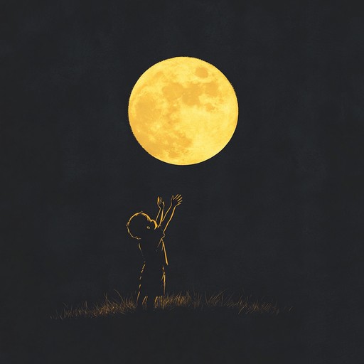 A gentle piece expressing a child's wish upon the distant moon.