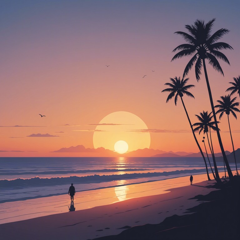 Imagine relaxing on a beach, the sun setting in the distance, with smooth reggae rhythms playing softly in the background. Gentle beats, simple melodies, and a soothing ambiance encapsulate this chill reggae sound. Aimed at inducing a state of relaxation, the song features mellow vibes, perfect for a laid back afternoon or a chill evening.