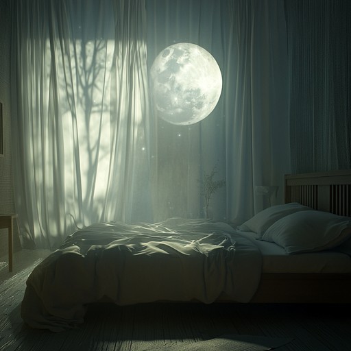 An instrumental piece featuring soft melodies that evoke the tranquility of a serene bedroom, perfect for unwinding and relaxation before sleep.