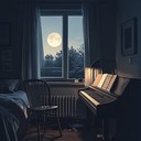 instrumental expressing contemplative mood within a quiet bedroom setting.