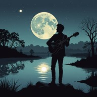 hypnotic blues journey through moonlit rhythms