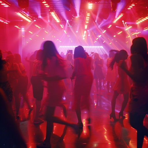 A lively instrumental piece featuring powerful synthesizers and vibrant disco beats that elevate the listener’s mood and spirit. Imagine sparkling disco balls and a crowded dance floor bursting with life and energy as the music sweeps everyone off their feet.