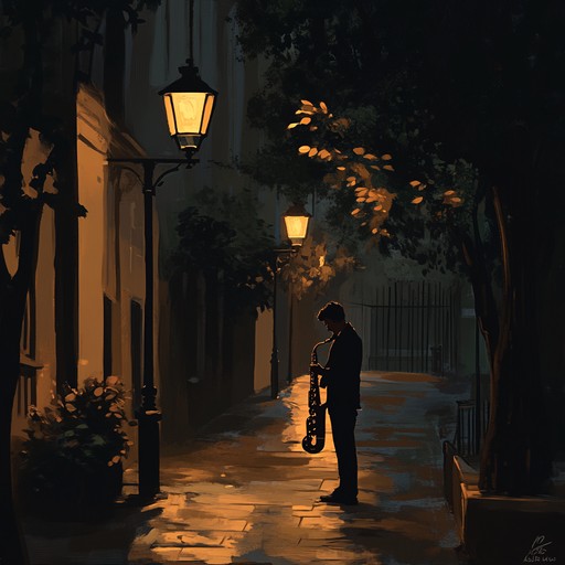 An evocative and tranquil piece blending urban soundscapes with gentle melodies, perfect for night time introspections or serene city walks, creating a relaxing escape from the hustle and bustle