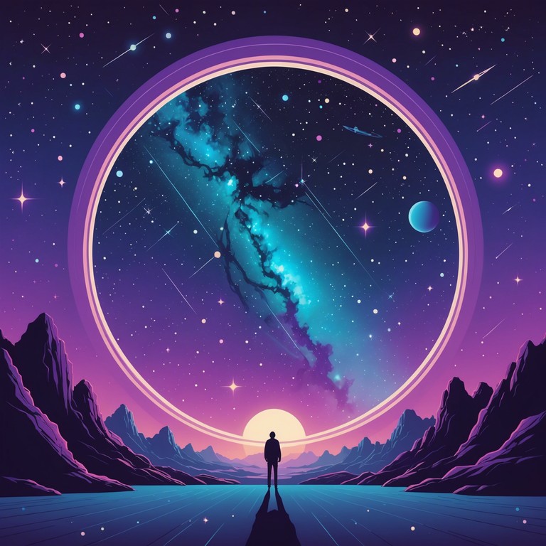 A futuristic journey encapsulated in a single track, blending digital instrumentation with intricate rhythms and a backdrop of deep space soundscapes. This is music for the explorer at heart, traveling across sonic galaxies with each note.