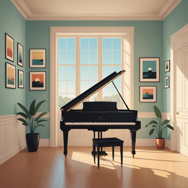 A delicate piece featuring a gentle piano composition, enveloping the listener in a soft, ethereal atmosphere. Perfect for contemplative moments or enhancing artistic environments.