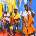 an energetic piece highlighting afro cuban rhythms and empowerment themes