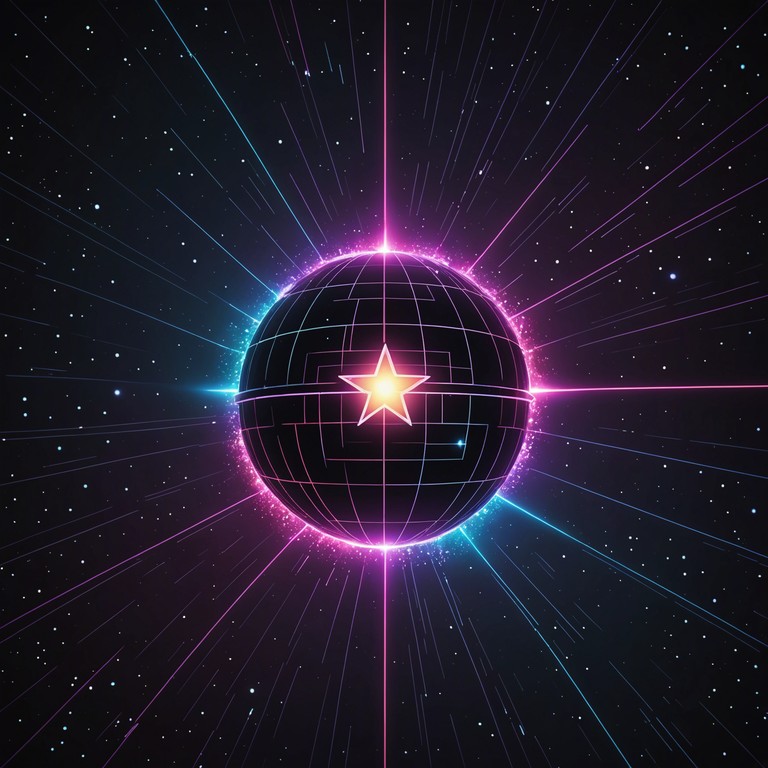 Dance through galaxies in this emotional, high energy space themed disco track, which uses bright, punchy synths to keep the energy high and lift the spirits. Ideal for anyone looking to find joy and excitement in a futuristic setting.