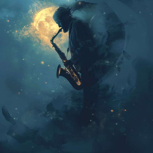 Let the soothing saxophone guide you through a peaceful, introspective midnight journey.