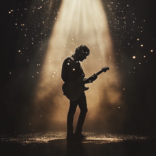 An instrumental glam rock piece that combines suspenseful melodies with glittering guitar riffs, creating an atmosphere of mystery and excitement.