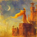 enchanting instrumental journey through mystical desert sands