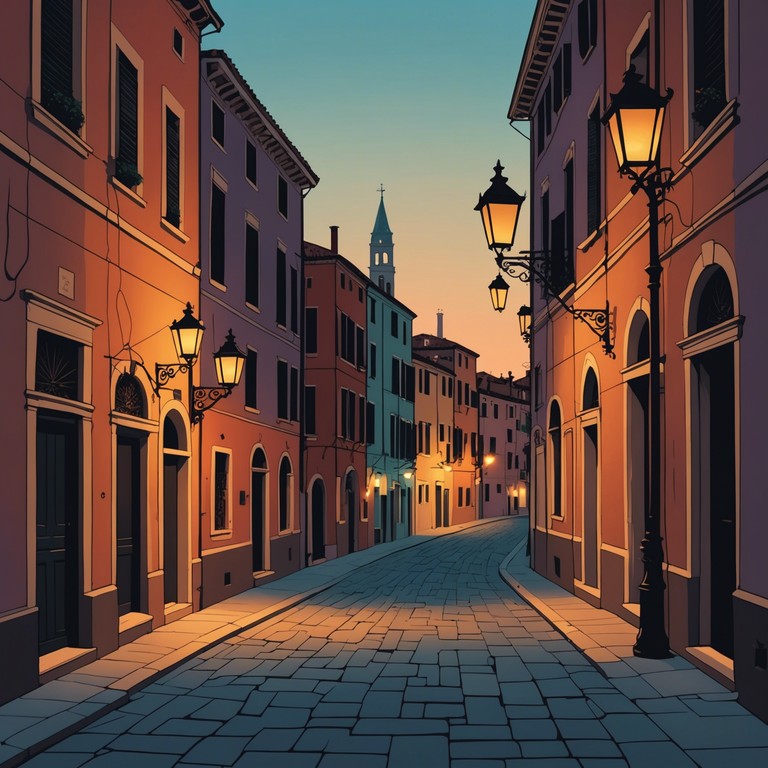 As night descends on the scenic waterways of venice, soft lounge music blends with the evening’s embrace, offering a soundtrack that enhances the feeling of relaxation and tranquility under the starlit sky.