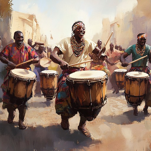 This afrobeat track is a high energy rebellious anthem powered by vibrant drumbeats and defiant rhythms. Designed to inspire a sense of empowerment and unity, the infectious groove and traditional african percussion elements create a powerful and uplifting soundscape.