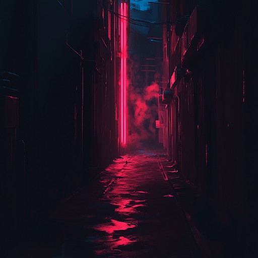 A fusion of deep bass lines and eerie synthesizers, creating an atmosphere reminiscent of a mysterious midnight cityscape. The track blends classic funk rhythms with modern electronic elements, enveloping the listener in a groovy yet unsettling vibe that hints at hidden secrets and urban legends.