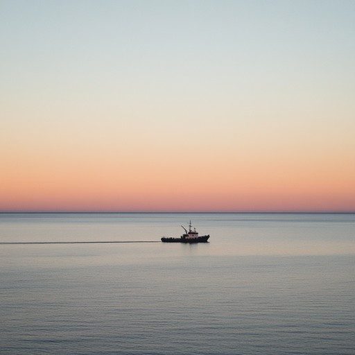 An emotive orchestral piece reflecting sailors' longing for home, blending russian folk melodies with ambient soundscapes