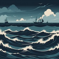 vivid maritime chaos in music form