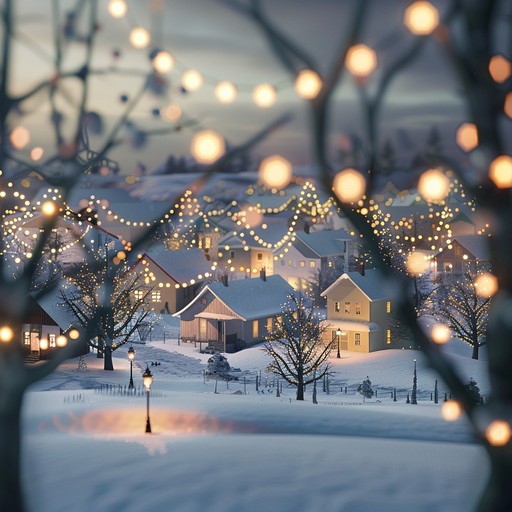 A soothing violin carries listeners into a peaceful holiday mindset, fostering introspective thoughts amid a backdrop of serene winter imagery. Perfect for calm, reflective moments during the festive season.