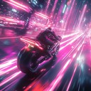 experience high speed futuristic chases heart pounding beats riffs