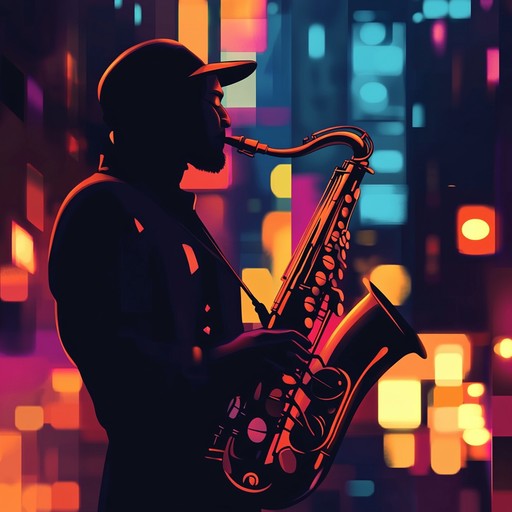 Experience the vibrant energy of urban nightlife with an electrifying mix of rhythmic jazz grooves and house music. The saxophone delivers captivating solos over deep, driving basslines and dynamic beats, creating an infectious vibe for the dance floor.