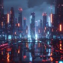 vibrant beats with atmospheric futuristic urban melodies.