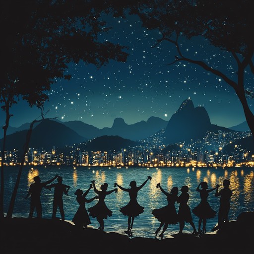 An instrumental samba piece that combines traditional brazilian rhythms with dramatic orchestration, capturing the essence of rio de janeiro's electrifying nightlife and the emotional depth of the city's soul.