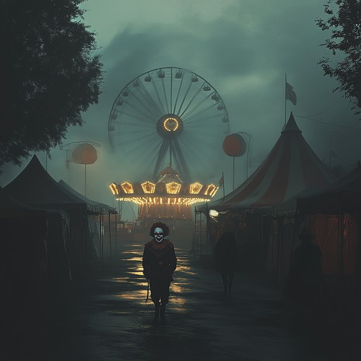 Whimsical yet suspenseful, this track captures the feel of a spooky carnival with its eerie melodies, unconventional rhythms, and strange sound effects, transporting listeners into a world of curiosity and oddities