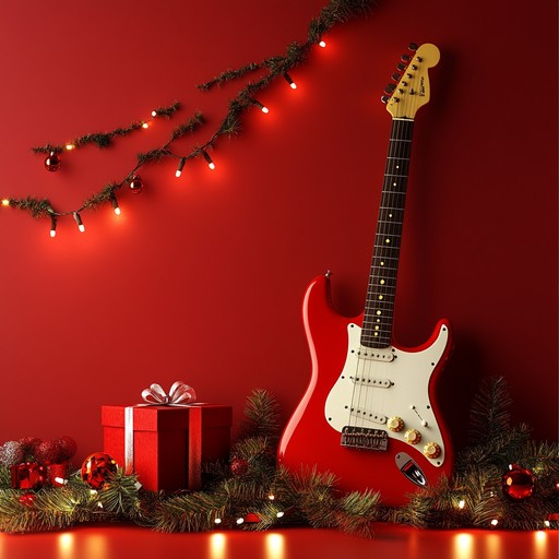 Infuse the holiday spirit into a lively rock instrumental. Featuring traditional holiday tunes, driving electric guitar rhythms, festive bells, and energetic drumming, this track captures the essence of the season, bringing joy and excitement to any celebration.