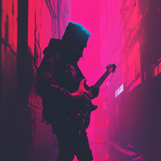 This track combines soulful emotion with punk's raw energy, amplified through futuristic synths and electric guitar riffs. It captures the essence of a rebellious love story set in a neon lit urban dystopia, blending the past and future seamlessly.