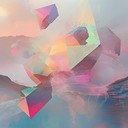 ethereal glitch rhythms weave through surreal dreamlike digital landscapes