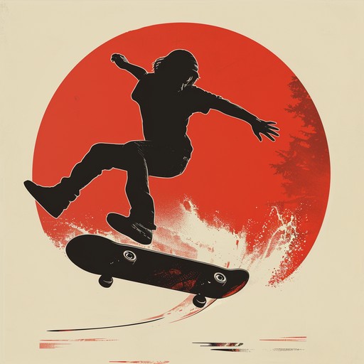 Fast-paced, high-energy skate rock track with driving drums, distorted electric guitars, and a rebellious attitude. Perfect for shredding the halfpipe or cruising the streets on your board.