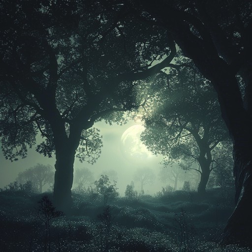 Capturing the essence of enigmatic woodland whispers, this symphony transforms the listener into an ancient forest filled with fog and secrets. Soft strings and eerie woodwinds build a soundscape that transitions from subtle nuances to powerful, enchanting swells, conveying the timeless mystery and profound silence of the forest.