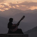 a tranquil blend of indian raga and soft rock elements