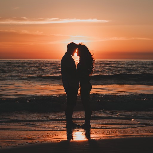 Imagine a couple embracing on a deserted beach, the sun setting in the horizon, casting a golden glow. The music gently envelops them, the reggaeton beats tender and melodic guitar riffs telling a story of love and nostalgia.