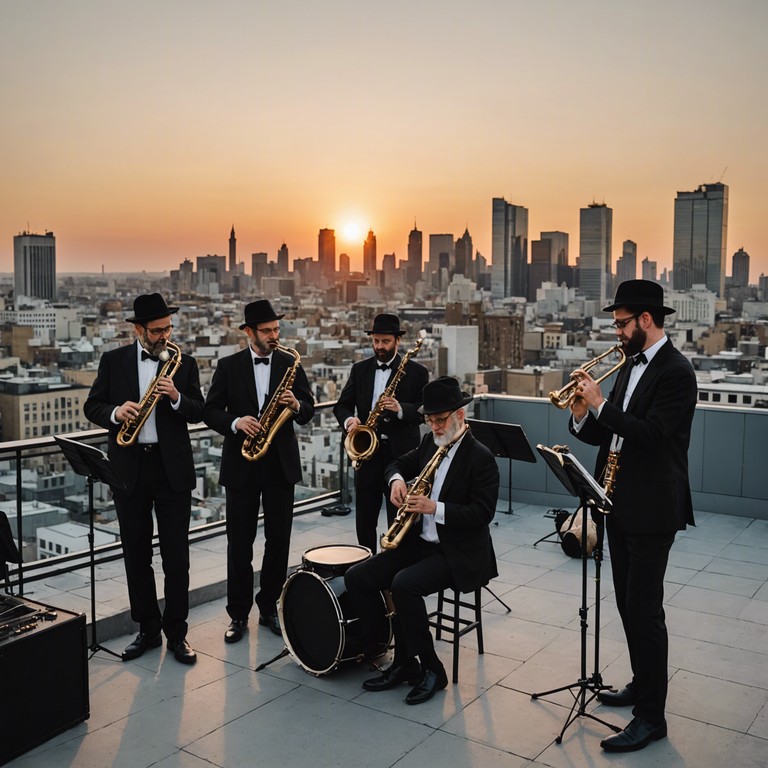 An exploration of cultural and musical fusion, where the lively klezmer blends seamlessly with the expressive depth of soul music, crafting a soundtrack that resonates with the heart's strings.