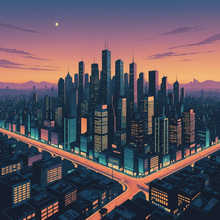 A deeper journey into the emotional landscape of heartbreak and endurance, driven by a robust and darkly tinted melody on an electric piano, encapsulating the essence of nocturnal urban life.