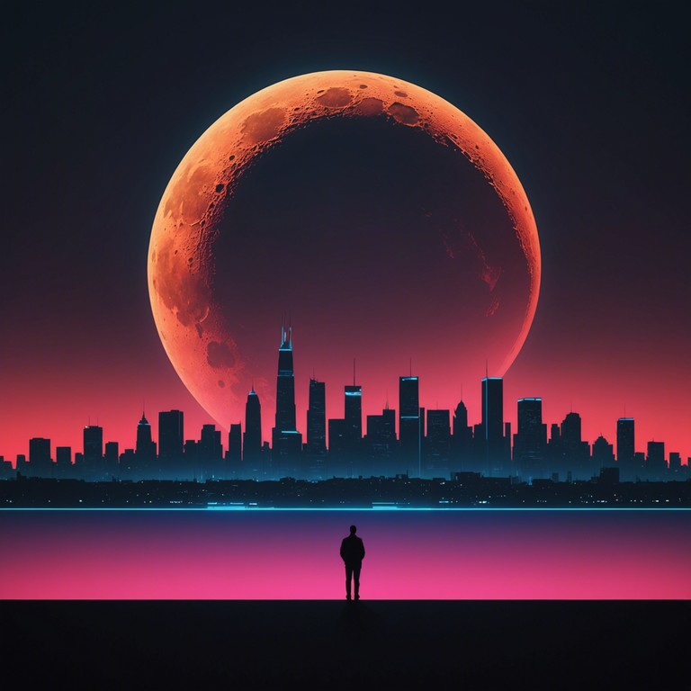 This composition unfolds as an emotional odyssey, guided by the resonant tones of a synth, through layers of nostalgia and longing, set to the rhythm of a heart beating in digital time