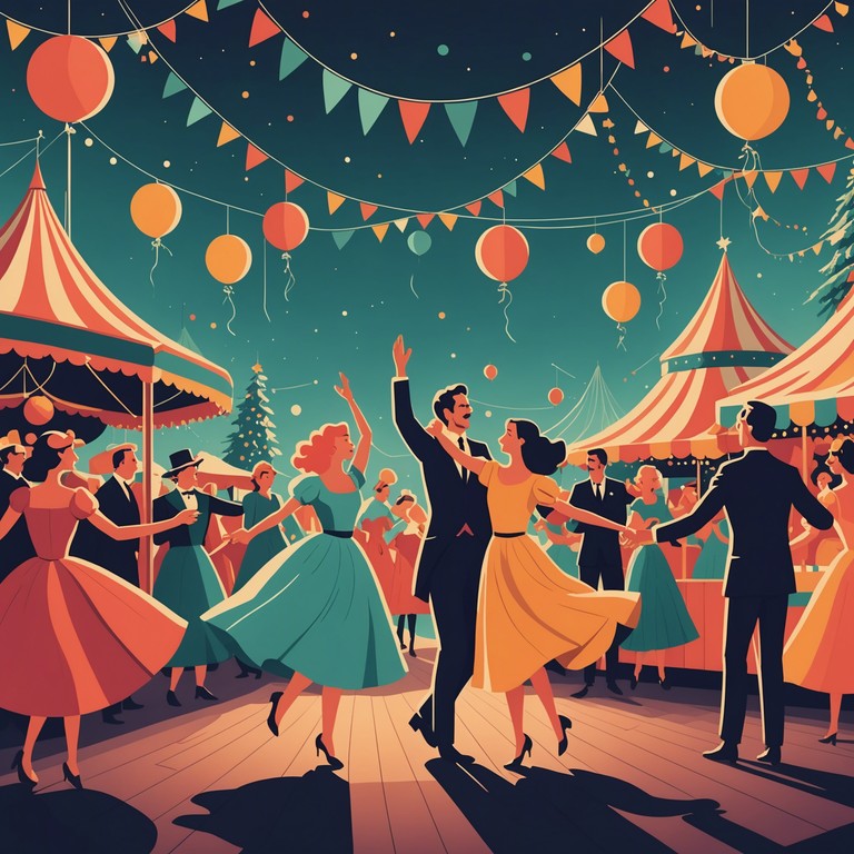 Imagine the sound of feet tapping rhythmically to a polka beat, couples swirling in cheerful synchrony at a vintage village festival. This music aims to recreate that heartwarming scene, with authentic accordion tunes leading the lively dance.