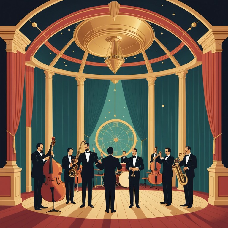 This instrumental track is a rich tapestry of vibrant jazz swing rhythms paired with the bold clarity of confident soundscapes, designed to uplift and invigorate the listener. Sweeping arrangements reveal a playground of energetic tones and a distinct swagger that encourages one to take the stage with confidence.