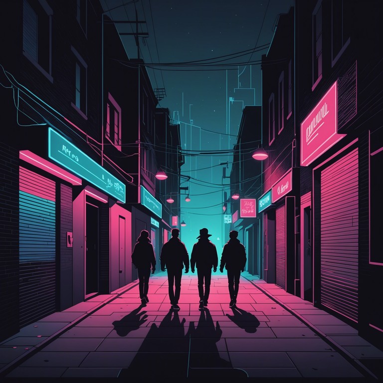 An electrifying composition that delivers pulsating rhythms and dark tones, creating a soundtrack ideal for exploring the city's underbelly after dark.