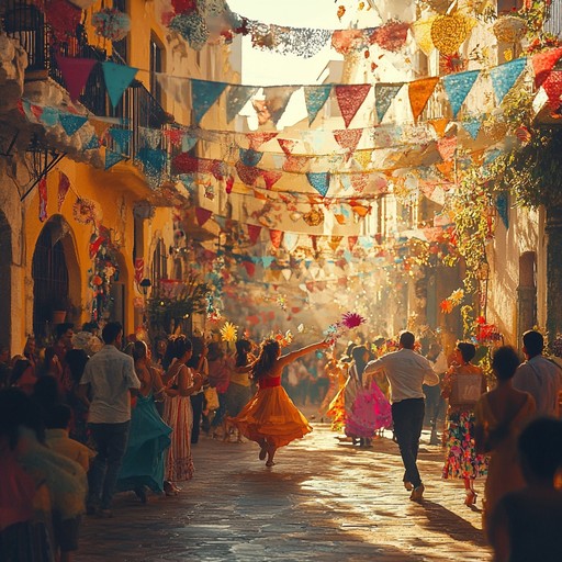 A vibrant and uplifting instrumental calypso track featuring rhythmic percussions and lively steelpan melodies, evoking the energy and joy of a street carnival. The dynamic progression keeps listeners engaged, transporting them to a sunlit caribbean celebration filled with dance and cheer.